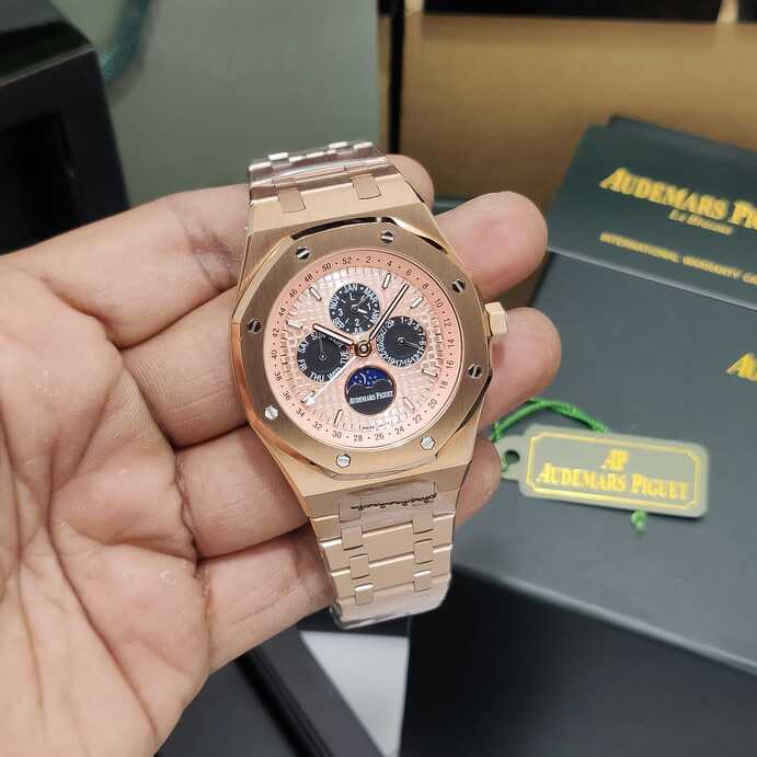 Audemars Piguet Royal Oak Perpetual Calendar Rose Gold  Watch