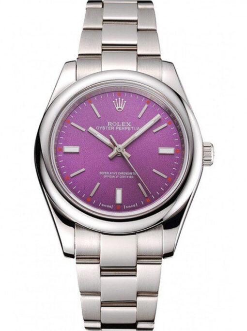 Rolex Oyster Perpetual Date 41mm Purple Dial REP016834 Super Clone