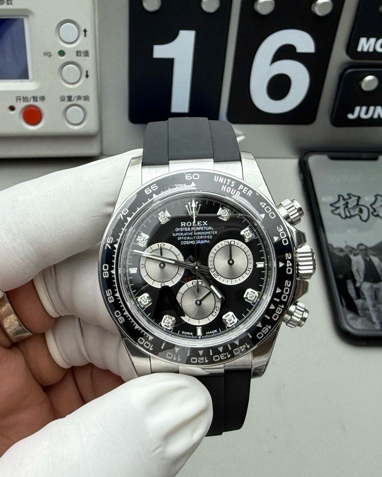 Rolex Daytona Super Clone 116519 Black Dial 40mm