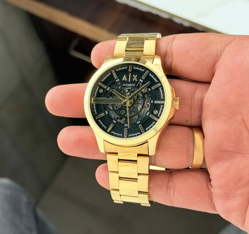 Armani Exchange AX2419 Skeleton Dial 43mm
